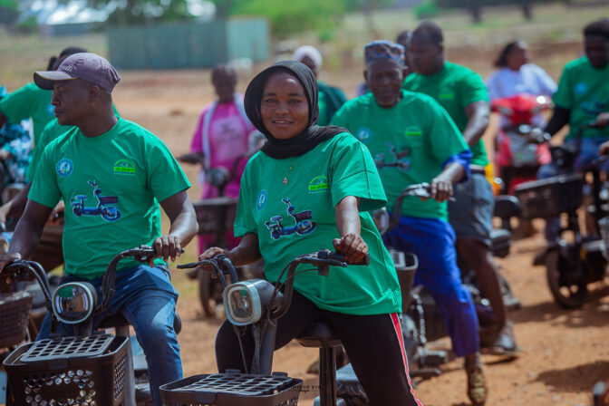 How a Ghanaian town is turning electric motorbikes into a climate solution